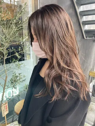 ロング カラー 💐ナチュラルヘア Kroda💐のヘアスタイル