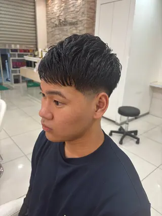 メンズ Ash 小岩店 ハセベのヘアスタイル