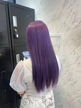 ロング カラー hair salon dot. mooda 韓国風サロン 町田店所属・韓国風ヘア🎀🩶 /♡𝓝𝓸𝓪♡のヘアスタイル