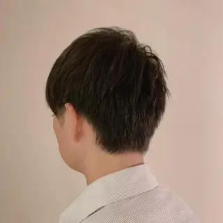 ショート メンズ Agu hair verse所属・小顔/似合わせカット 杉山莉菜のヘアスタイル