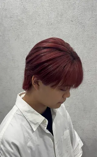 カラー メンズ 毛流れ/シャドウ 🇰🇷AYATOのヘアスタイル