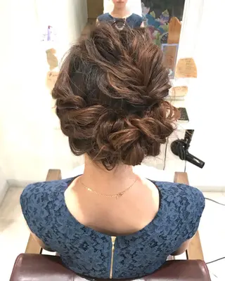 ミディアム ヘアアレンジ メンズ指名多数!! SiLO 田島のヘアスタイル