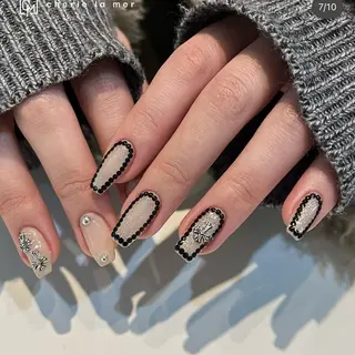 ネイル Bonnal所属・Manamǐ 個性派のネイルデザイン