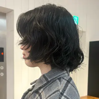 ショート パーマ 新宿東口から5分 ALBUM/こはるのヘアスタイル