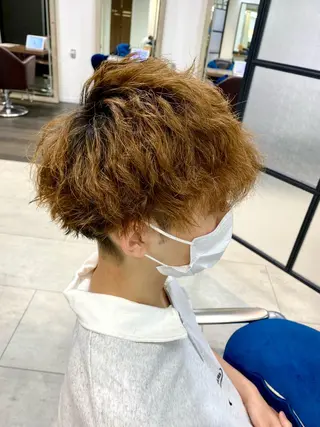 ショート パーマ メンズ メンズパーマの達人 / タカシマダイスケのヘアスタイル