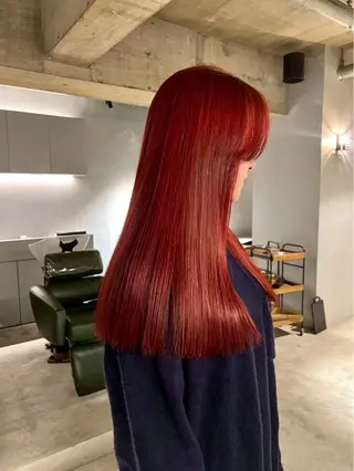 カラー 加古 遥のヘアスタイル