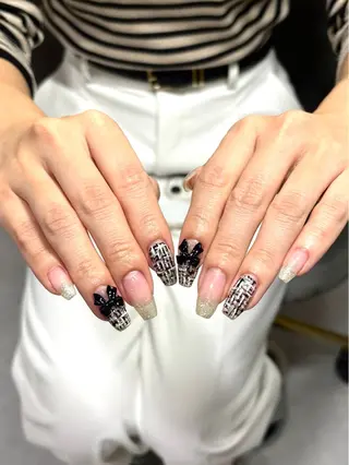ネイル 韓国ﾜﾝﾎﾝnail yukiのネイルデザイン