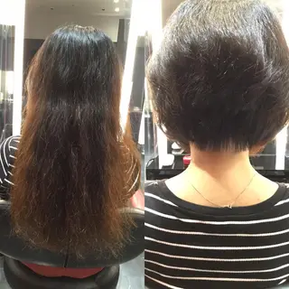 ショート カラー Annon プライベートサロンのヘアスタイル