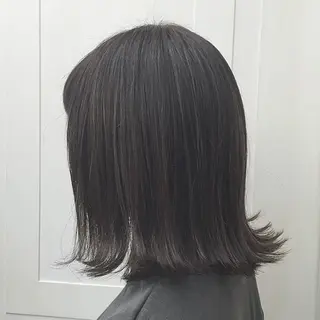 ミディアム カラー 前髪顔周り✂️店長 ❤️アマミヤ❤️のヘアスタイル