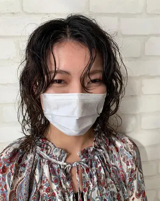 セミロング パーマ タケダケイ /ショート/ボブのヘアスタイル