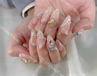 ネイル 神田 ココナッツのネイルデザイン