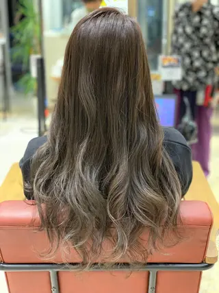 ロング カラー 髪質改善カラーリスト /根本雄貴のヘアスタイル