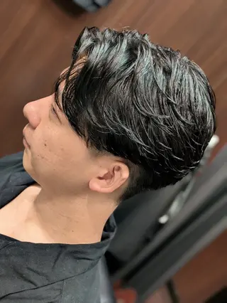 ショート パーマ ヒロ銀座青山店所属・森本 みくのヘアスタイル