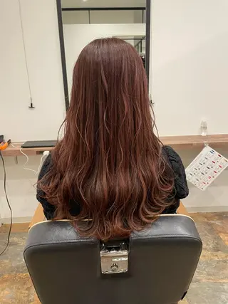 ロング CHESS所属・星 優南のヘアスタイル