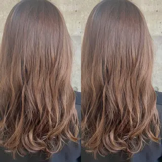 ロング カラー おおつか せいやのヘアスタイル
