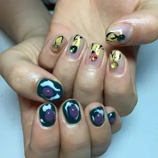 ネイル g-up nail所属・米田 律子のネイルデザイン