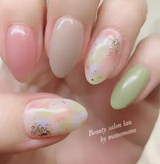 ネイル ラウバイマノマノ なかざとのネイルデザイン