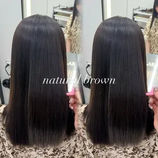 ミディアム カラー うる艶カラー×韓国 ヘア/Yumi🎀のヘアスタイル