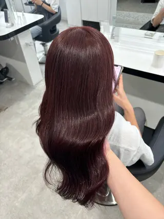 セミロング Wカラー/暖色/べ ージュりく©︎🐝のヘアスタイル