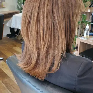 ミディアム 美容しょうへいの店 四郎丸店所属・小宮山 裕理のヘアスタイル