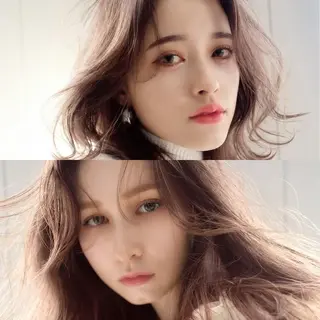 ミディアム カラー 💜ハイトーン💛 マジカルかいちゃんのヘアスタイル