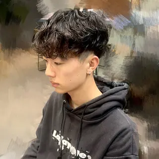 パーマ メンズ yui 🎀 Men's 特化のヘアスタイル