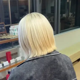 ショート カラー aura所属・CONAN｜盛岡ボブ 特化/タッセルボブのヘアスタイル