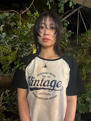 ミディアム ducca所属・表参道レイヤーカット カオリのヘアスタイル