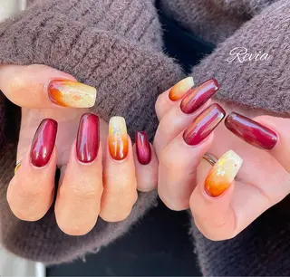 ネイル revia所属・ERI Nailistのネイルデザイン