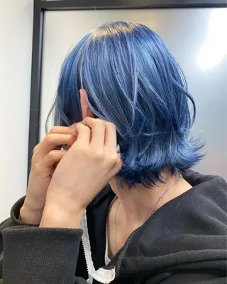 ミディアム カラー パーマ ヘアアレンジ メンズ 【池袋/スパイキー ショート】ⓝⓘⓜⓤのヘアスタイル