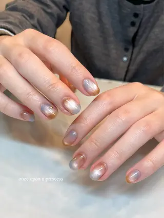 ネイル Once upon a princessシェアサロンL'OM OSAKA所属・Once upon a princessのネイルデザイン