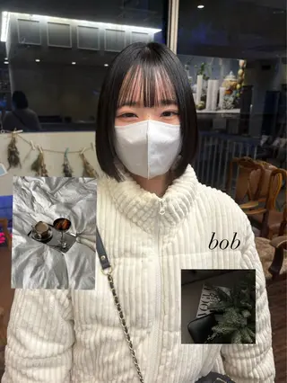 ショート 【ボブ.髪質改善. カラー】midoのヘアスタイル