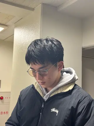 ショート メンズ 心斎橋ハイトーン特化 midori🍀のヘアスタイル