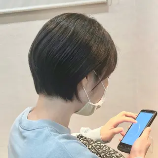 ショート hair salon  N所属・透明感カラー/艶髪 🌷ちばなお🌷のヘアスタイル