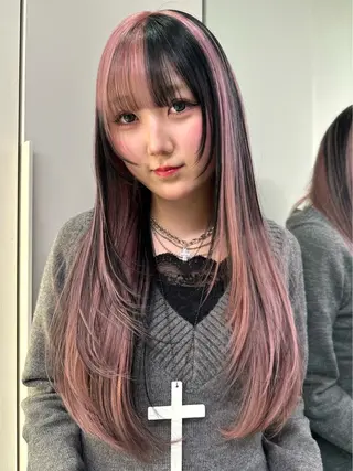 カラー 金森 凜久のヘアスタイル