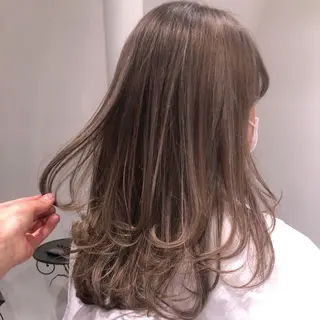 ロング カラー miyu ハイトーン/レイヤーのヘアスタイル