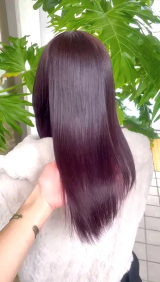 ロング カラー カノン/アニオタ🧡 暖色/酸性ストレートのヘアスタイル