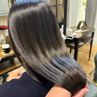 ロング カラー パーマ 大人女性髪質改善 /Lumi/ルミのヘアスタイル