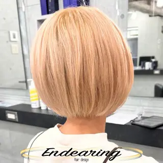 カラー 柳田 怜那/銀座 Endearingのヘアスタイル