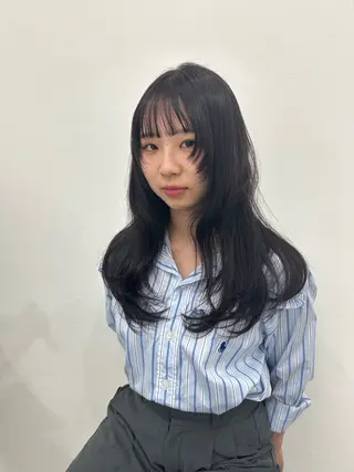 ロング カラー nodoka /艶カラー🪽のヘアスタイル