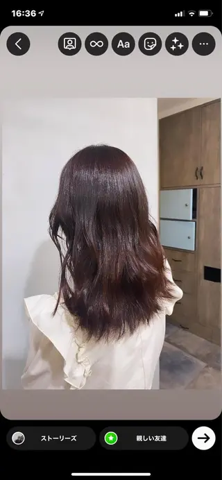 ロング カラー et Douce所属・艶髪／髪質改善／ カワモトヒロトのヘアスタイル