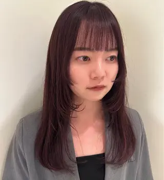 ロング 🌸透明感/レイヤー / 栗林 彩🌸のヘアスタイル