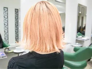 ミディアム カラー Re:ta Hair 飯田淳平のヘアスタイル