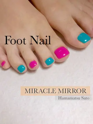 ネイル ミラクルミラー 町野のネイルデザイン