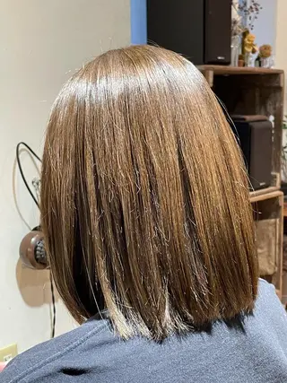 ミディアム カラー Botanica所属・メンズカット /ボブ/ショートボブのヘアスタイル