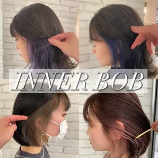 ミディアム カラー Hair&Make Allure所属・塩谷康生/髪質改善 /ボブ/縮毛矯正のヘアスタイル