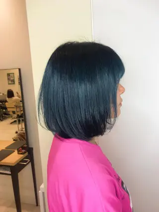 ショート カラー Le'a渋谷所属・インナーエクステ渋谷 🦋KAJIのヘアスタイル