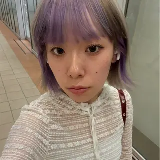 カラー soi conc所属・AYU/ブリーチ/ ハイトーンカラーのヘアスタイル