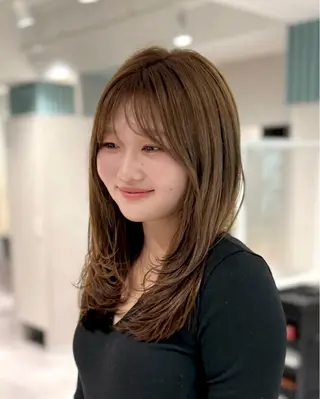 ロング meak所属・韓国レイヤー RYOTAのヘアスタイル