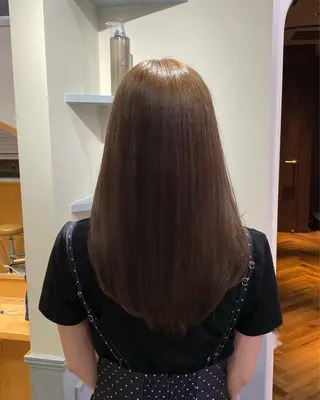 ロング カラー eclart ayaのヘアスタイル